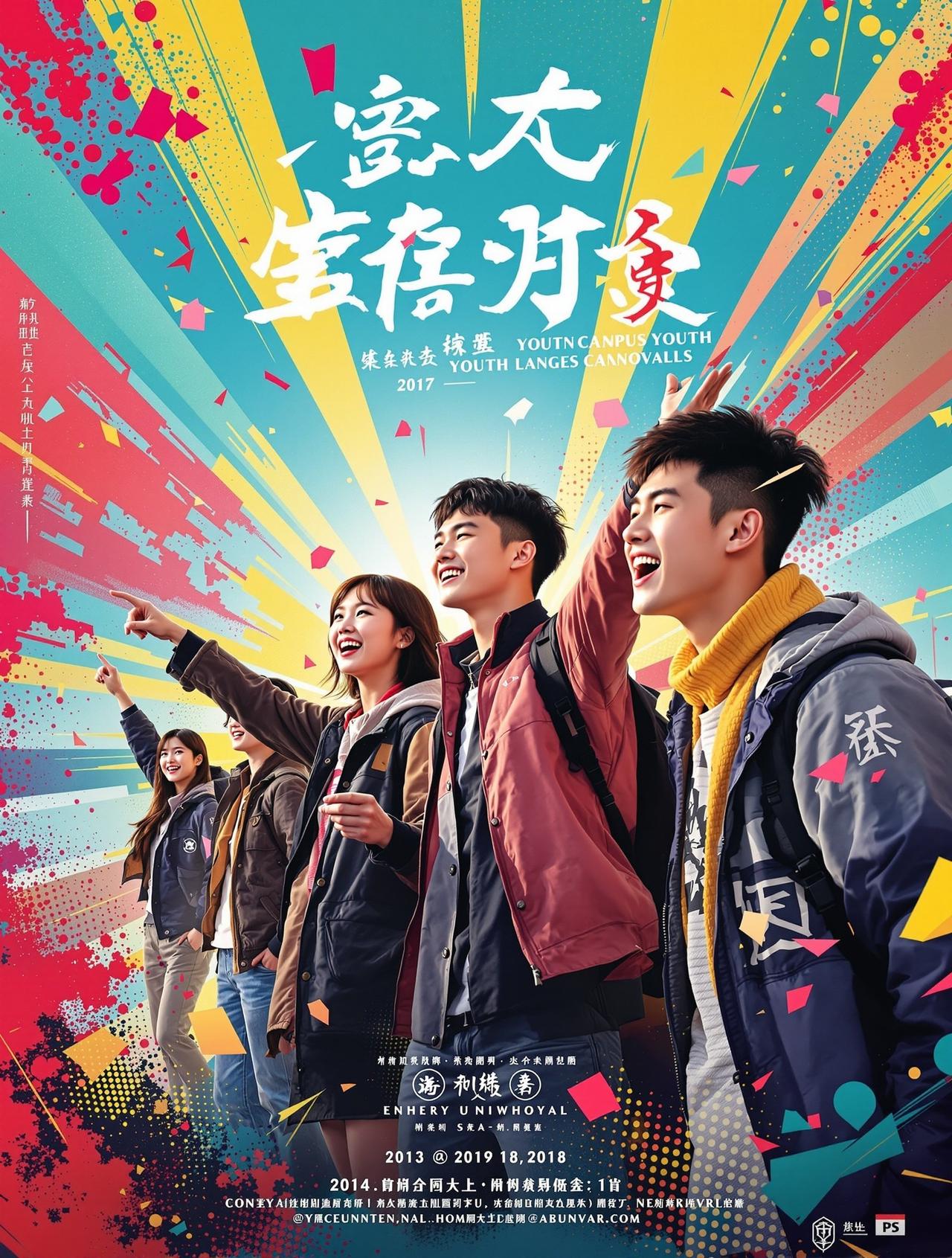 青春不散场海报